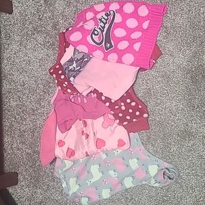 Bundle (6) of girl puppy/small/xs dog shirt/sweaters/jacket